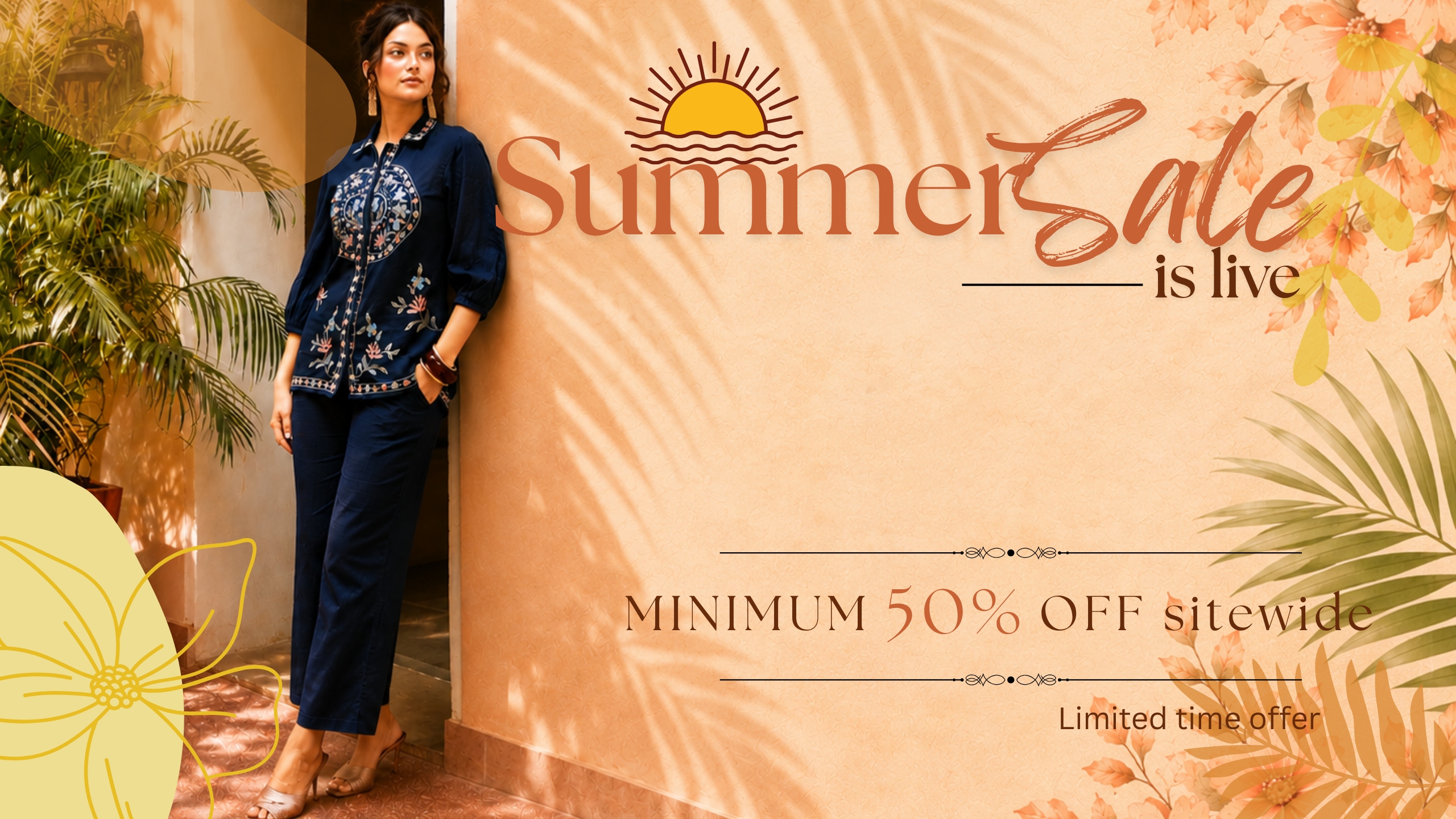 Summer Sale 50% off sitewide