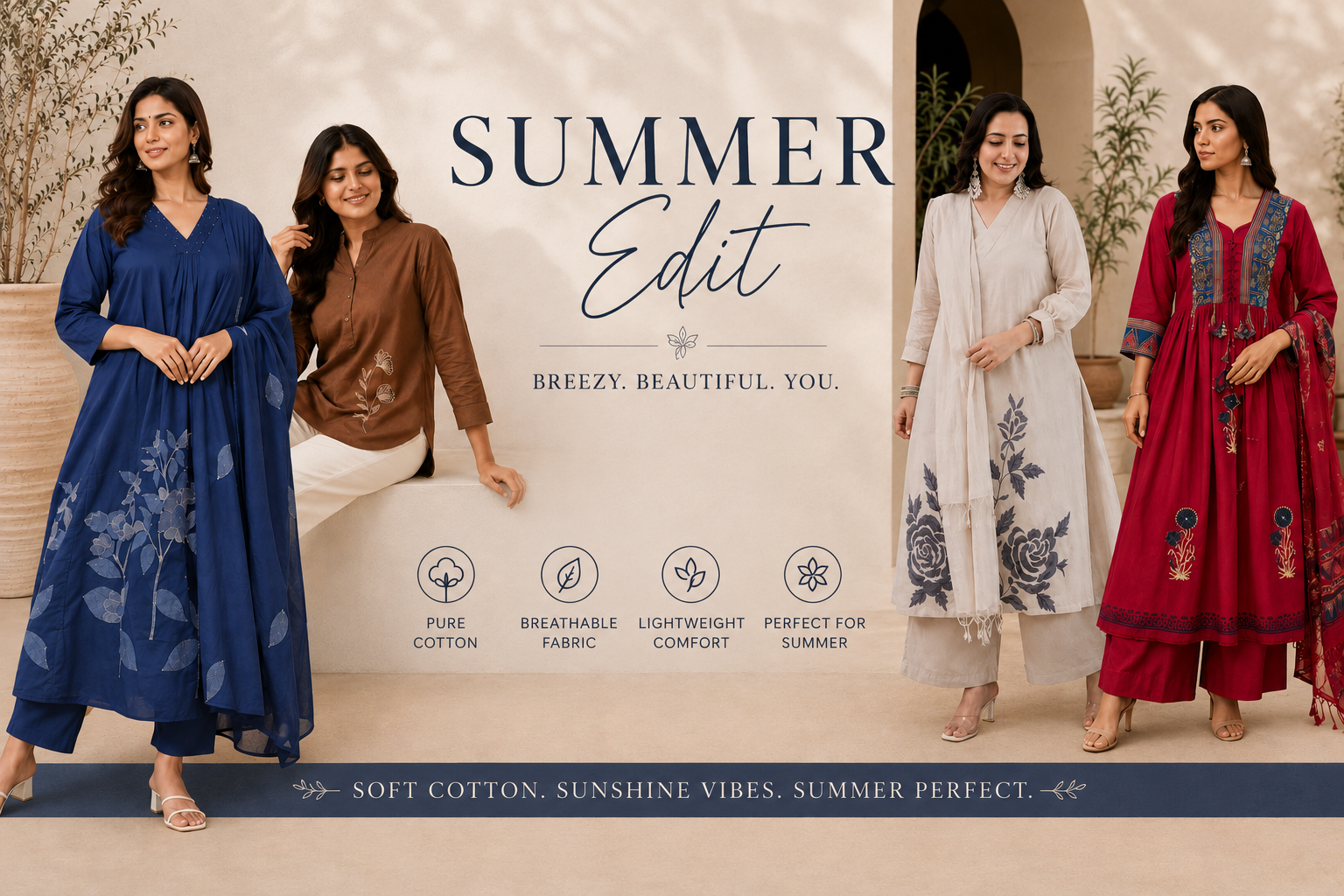 Summer cotton collection
