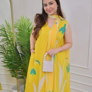 Mayantiie Sunshine Bloom Kurti Set